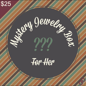 Jewelry Mystery Box For Her, 20+ pieces for $25